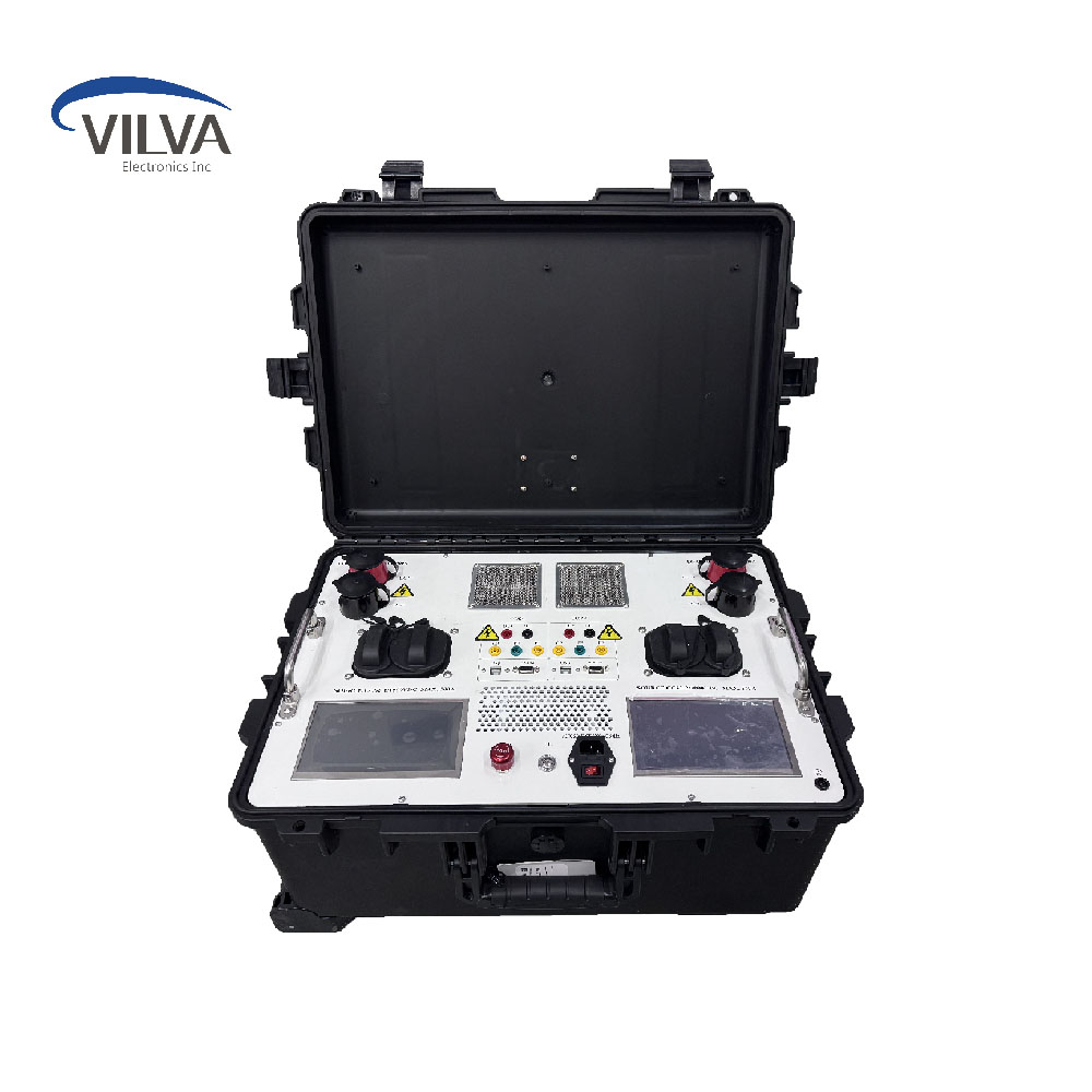 雙槍歐標(biāo)直流充電樁測試儀VILVA-EVD1000V-3kW-CCS2